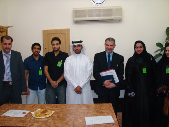 Visit to the General Department of Physical Evidences 2008