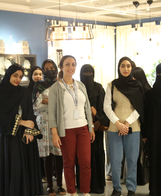 The visit of the students of the College of Architecture and Design to the IKEA